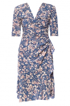Patterned v-neck dress, zdjęcie 1 Patterned v-neck dress od Isabel Marant